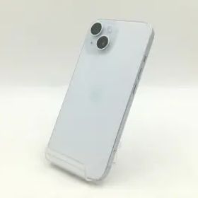 【中古】Apple SoftBank 【SIMフリー】 iPhone 15 256GB ブルー MTMR3J/A【福岡筑紫】保証期間１ヶ月【ランクA】