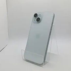 【中古】Apple 楽天モバイル 【SIMフリー】 iPhone 15 256GB ブルー MTMR3J/A【ECセンター】保証期間１ヶ月【ランクB】