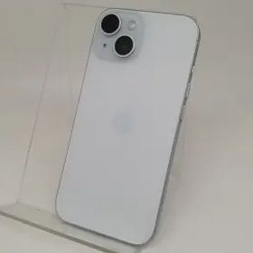 【中古】Apple docomo 【SIMフリー】 iPhone 15 256GB ブルー MTMR3J/A【なんば】保証期間１ヶ月【ランクB】