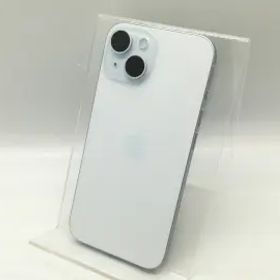 【中古】Apple 国内版 【SIMフリー】 iPhone 15 256GB ブルー MTMR3J/A【秋葉4号】保証期間１ヶ月【ランクA】