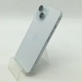 【中古】【赤ロム保証あり】Apple au 【SIMフリー】 iPhone 15 256GB ブルー MTMR3J/A【OSU301】保証期間１ヶ月【ランクA】