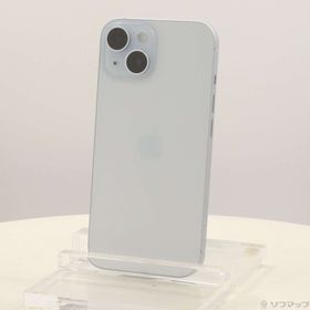 (中古)Apple iPhone15 256GB ブルー MTMR3J/A SIMフリー(371-ud)