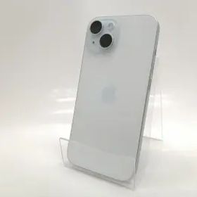 【中古】Apple 楽天モバイル 【SIMフリー】 iPhone 15 256GB ブルー MTMR3J/A【秋葉5号】保証期間１ヶ月【ランクB】