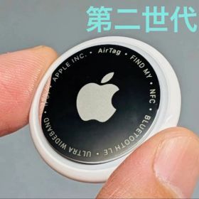 【7月購入】 AirTag第二世代◆本体1個◆予備電池/私製説明書付