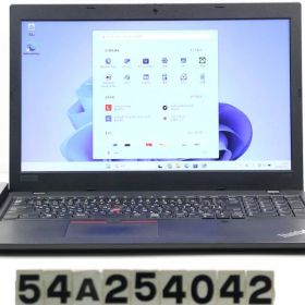 Lenovo ThinkPad L590 Core i5 8265U 1.6GHz/8GB/256GB(SSD)/15.6W/FWXGA(1366x768)/Win11 【54A254042】