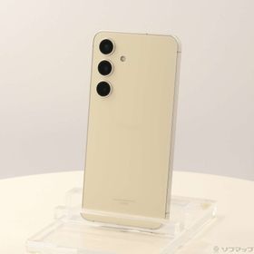 (中古)SAMSUNG Galaxy S24 256GB アンバーイエロー SC-51E docomo SIMフリー(196-ud)