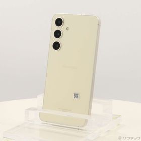 (中古)SAMSUNG Galaxy S24 256GB アンバーイエロー SC-51E docomo SIMフリー(276-ud)
