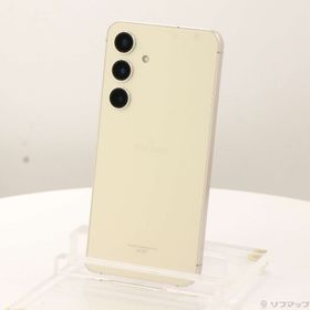 (中古)SAMSUNG Galaxy S24 256GB アンバーイエロー SC-51E docomo SIMフリー(377-ud)