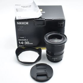 B#12699 Nikon 超広角ズームレンズ NIKKOR Z 14-30mm f/4S Zマウント フルサイズ対応 Sライン NZ14-30 4