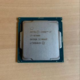Intel Core i7 8700K CPU 本体