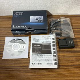 【付属品完備/箱付/美品】Panasonic LUMIX DMC-FX66 ブルー