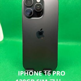 2924 IPHONE 16 PRO 128GB SIM フリー