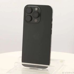 ソフマップ 〔中古品〕 iPhone16 Pro 128GB ブラックチタニウム MYMV3J／A SIMフリー【269】