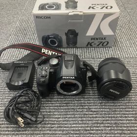 ＃ 【通電動作確認済】ペンタックス PENTAX K-70 18-135mm レンズキット 防塵防滴 デジタル一眼 【カメラ2】【45】