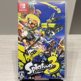 Nintendo Switch スプラトゥーン3 開封済み 動作確認済