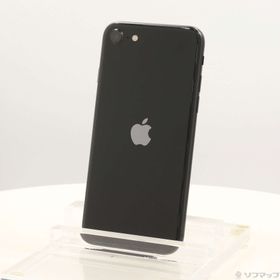(中古)Apple iPhone SE 第2世代 64GB ブラック MX9R2J/A SIMフリー(348-ud)