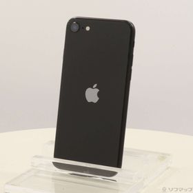 (中古)Apple iPhone SE 第2世代 64GB ブラック MX9R2J/A SIMフリー(258-ud)
