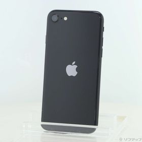 (中古)Apple iPhone SE 第2世代 64GB ブラック MX9R2J/A SIMフリー(196-ud)
