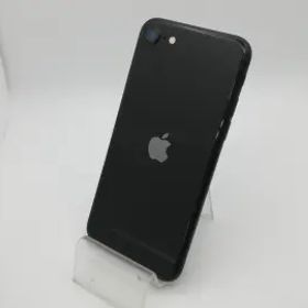 【中古】Apple au 【SIMロック解除済み】 iPhone SE（第2世代） 64GB ブラック MX9R2J/A【新橋烏森通り】保証期間１ヶ月【ランクB】
