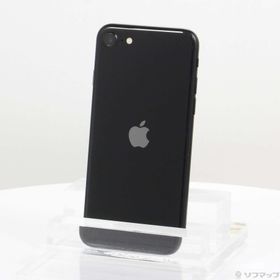 (中古)Apple iPhone SE 第2世代 64GB ブラック MX9R2J/A SIMフリー(269-ud)