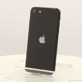(中古)Apple iPhone SE 第2世代 64GB ブラック MX9R2J/A SIMフリー(348-ud)