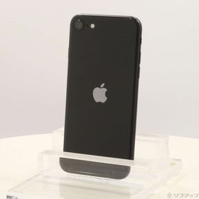(中古)Apple iPhone SE 第2世代 64GB ブラック MX9R2J/A SIMフリー(377-ud)