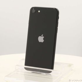 (中古)Apple iPhone SE 第2世代 64GB ブラック MX9R2J/A SIMフリー(377-ud)