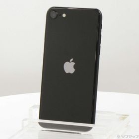 (中古)Apple iPhone SE 第2世代 64GB ブラック MX9R2J/A SIMフリー(276-ud)