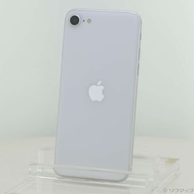 (中古)Apple iPhone SE 第2世代 64GB ホワイト MX9T2J/A SIMフリー(349-ud)