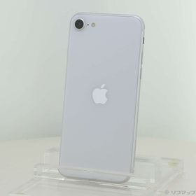 (中古)Apple iPhone SE 第2世代 64GB ホワイト MX9T2J/A SIMフリー(377-ud)