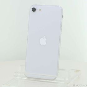 (中古)SoftBank iPhone SE 第2世代 64GB ホワイト MX9T2J/A SoftBank(196-ud)
