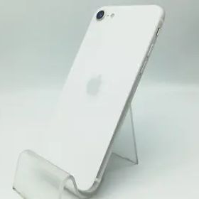 【中古】Apple SoftBank 【SIMロック解除済み】 iPhone SE（第2世代） 64GB ホワイト MX9T2J/A【秋葉本店】保証期間１ヶ月【ランクC】