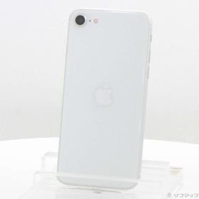(中古)Apple iPhone SE 第2世代 64GB ホワイト MX9T2J/A SIMフリー(352-ud)