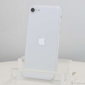(中古)Apple iPhone SE 第2世代 64GB ホワイト MX9T2J/A SIMフリー(305-ud)