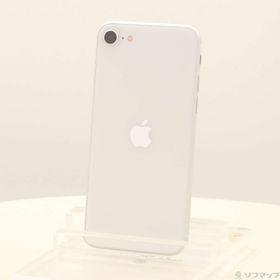 (中古)Apple iPhone SE 第2世代 64GB ホワイト MX9T2J/A SIMフリー(371-ud)