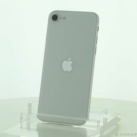 (中古)Apple iPhone SE 第2世代 64GB ホワイト MX9T2J/A SIMフリー(258-ud)