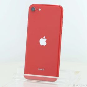 (中古)Apple iPhone SE 第2世代 64GB プロダクトレッド MX9U2J/A SIMフリー(349-ud)