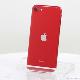 (中古)Apple iPhone SE 第2世代 64GB プロダクトレッド MX9U2J/A SIMフリー(262-ud)