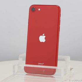 (中古)Apple iPhone SE 第2世代 64GB プロダクトレッド MX9U2J/A SIMフリー(258-ud)