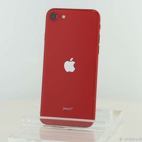 (中古)Apple iPhone SE 第2世代 64GB プロダクトレッド MX9U2J/A SIMフリー(348-ud)