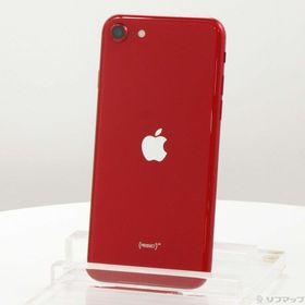 (中古)Apple iPhone SE 第2世代 64GB プロダクトレッド MX9U2J/A SIMフリー(276-ud)