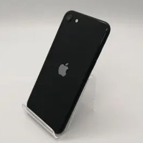 【中古】Apple au 【SIMロック解除済み】 iPhone SE（第2世代） 128GB ブラック MXD02J/A【アリオ倉敷】保証期間１ヶ月【ランクC】