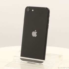 (中古)Apple iPhone SE 第2世代 128GB ブラック MXD02J/A SIMフリー(258-ud)