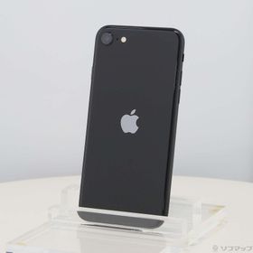 (中古)Apple iPhone SE 第2世代 128GB ブラック MXD02J/A SIMフリー(258-ud)