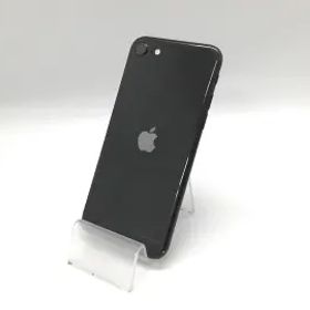 【中古】Apple 国内版 【SIMフリー】 iPhone SE（第2世代） 128GB ブラック MXD02J/A【福岡天神】保証期間１ヶ月【ランクC】