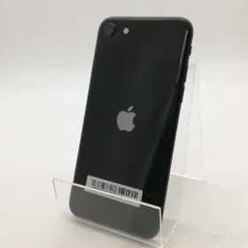 【中古】Apple au 【SIMロック解除済み】 iPhone SE（第2世代） 128GB ブラック MXD02J/A【柏】保証期間１週間【ランクC】