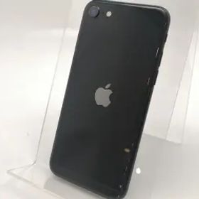 【中古】Apple au 【SIMロック解除済み】 iPhone SE（第2世代） 128GB ブラック MXD02J/A【津田沼】保証期間１ヶ月【ランクC】