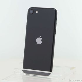 (中古)Apple iPhone SE 第2世代 128GB ブラック MXD02J/A SIMフリー(258-ud)