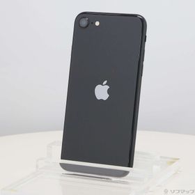 (中古)Apple iPhone SE 第2世代 128GB ブラック MXD02J/A SIMフリー(198-ud)