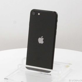 (中古)Apple iPhone SE 第2世代 128GB ブラック MXD02J/A SIMフリー(352-ud)
